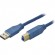 Kabelis DELTACO USB 3.0 "A-B", 2.0m, mėlynas / USB3-120-K paveikslėlis 2