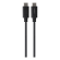 USB-C to USB-C cable DELTACO 5 Gbit/s, 5A, 2m, black / USBC-1503-LSZH image 2