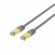 Patch cable DELTACO S / FTP Cat7, 25m, 600MHz, Delta certified, LSZH,RJ45 connectors, gray / STP-725 image 1