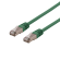 Patch cable DELTACO S/FTP Cat6, LSZH, 2m, green / SFTP-62GH image 1