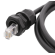 Patch cable DELTACO S/FTP Cat6a, 2m, IP68, PG13.5, black / SFTP-62AH-WP image 6