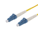 Оптоволоконный кабель DELTACO OS2 LC - LC, симплексный, одномодовый, UPC, 9/125, 1 м фото 1