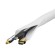 Cable wrap DELTACO nylon, 3.0m, white / LDR17 image 1
