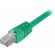 DELTACO F / UTP Cat6 patch cable, 3m, 250MHz, Delta-certified, LSZH, green STP-63G image 2