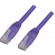 Patch cable DELTACO U/UTP Cat6, 1.5m, 250MHz, Delta certified, LSZH, purple / TP-611P image 1