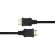 Cable DELTACO Premium High Speed HDMI, 4K UHD, 0.5m, black / HDMI-1005-K / R00100001 image 2