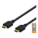 DELTACO High-Speed ​​Premium HDMI cable, 1.5m, Ethernet, 4K UHD, Without ferrite  black  / HDMI-1015D image 1