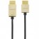 DELTACO PRIME ultra-thin HDMI cable, HDMI Type A ha, 4K, Ultra HD, gold plated, 3m, black/gold / HDMI-1043-K image 2