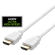 HDMI cable DELTACO ULTRA High Speed, 48Gbps, 2m,  eARC, QMS, 8K at 60Hz, 4K at 120Hz, white / HU-20A image 1