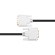 Cable DELTACO DVI-D Dual Link, 1080p 60Hz, 3m, black / 00120004 image 2