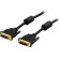 DVI Single Link monitor cable DELTACO DVI-D 18 + 1-pin ha-ha, gold-plated connectors, conductor of pure copper, 3m, black / VE011-B image 1
