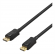 DELTACO DisplayPort monitor cable, 20 pin ha - ha, 20m, gold plated connectors, black / DP-4200 image 2