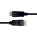 DisplayPort cable DELTACO 4K UHD, 21.6 Gb/s, 3m, black / DP-1030-K / 00110003 image 2