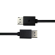 DisplayPort cable DELTACO  8K, DP 1.4, 2m, black / DP8K-1020-K / R00110015 image 2