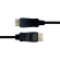 DisplayPort cable DELTACO DisplayPort, 4K UHD, 21.6 Gb/s, 1m, black / DP-1010-K / 00110001 image 2