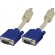 DELTACO monitor cable RGB HD 15ha-ha, 1m, without pin 9, gray / RGB-8G фото 1