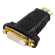 HDMI - DVI-D adapter DELTACO gold-plated connectors, 1080p, black / HDMI-10-K / R00100020 image 2