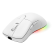 Mouse DELTACO GAMING WHITE LINE wireless, 16.000 DPI, RGB, USB-C/USB-A, white / GAM-107-W image 1
