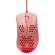 Ultralight Gaming Mouse DELTACO GAMING PM75 6400 DPI, RGB, Rubber coated side grips, pink / GAM-108-P image 4