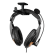 Ausinių laikiklis DELTACO GAMING dviem ausinėms, ABS plastikas, 3M, juodas / GAM-062 paveikslėlis 2