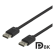 Cable DELTACO GAMING DisplayPort,  2m, black / GAM-060 image 1
