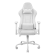  Gaming chair DELTACO GAMING WHITE LINE WCH80 in PU-leather, ergonomic, 5-point wheelbase, high back, white / GAM-096-W image 2