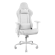  Gaming chair DELTACO GAMING WHITE LINE WCH80 in PU-leather, ergonomic, 5-point wheelbase, high back, white / GAM-096-W image 3