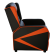 Gaming Armchair DELTACO GAMING PU leather,  black/orange GAM-087 image 4