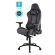 Gaming chair DELTACO GAMING DC430 in soft Alcantara fabric, 4D armrests, ergonomic, 5-point wheelbase, dark gray / GAM-121-DG image 1
