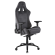 Gaming chair DELTACO GAMING DC430 in soft Alcantara fabric, 4D armrests, ergonomic, 5-point wheelbase, dark gray / GAM-121-DG image 3