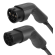 EV-Charging cable DELTACO Type 2 - Type 2, 1 phase, 32A, 7.6KW, 5m, black / EV-1215 image 1