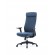 Up Up Ankara ergonomic office chair Black, Blue fabric фото 1