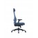 Up Up Ankara ergonomic office chair Black, Blue fabric фото 4