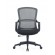 Up Up Darwin ergonomic office chair Black, Black fabric + Grey mesh фото 2
