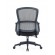 Up Up Darwin ergonomic office chair Black, Black fabric + Grey mesh image 5