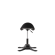 Up Up Toronto ergonomic balance stool Black, Black fabric, longer gas lift image 5