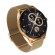 Garett Viva Smartwatch, Gold steel image 3