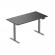 Adjustable Height Table Up Up Thor Gray, Table top L Black image 1