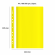 AD Class Perforated A4 Report File 00/150 yellow 25pcs./pack. image 1