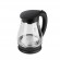 Adler AD 1274 B electric kettle 1.7 L 2200 W Black, Transparent фото 2