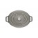 STAUB Oval cast iron pot 3.2l graphite image 2