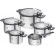 ZWILLING SIMPLIFY 66870-005-0 Pots set Stainless steel 5 pcs. Silver Black paveikslėlis 1