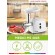 Mesko Home MS 4805 mincer 600 W White image 9