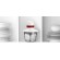 Bosch MMRP1000 electric food chopper 0.8 L 400 W Red, Transparent, White image 3