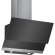 Bosch DWK065G60 cooker hood 530 m³/h Wall-mounted Black,Stainless steel image 1