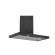 Bosch Serie 2 DWB96BC60 cooker hood Wall-mounted Black 619 m³/h B фото 1