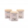 SET OF METAL CONTAINERS 3 PCS MR-1775-3S-IVORY image 1