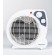 Ravanson FH-101 electric space heater Fan electric space heater Indoor White 2000 W image 1