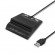 Qoltec 50636 Intelligent Smart ID chip card reader SCR-0636 | USB type C paveikslėlis 7