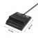 Qoltec 50636 Intelligent Smart ID chip card reader SCR-0636 | USB type C image 2